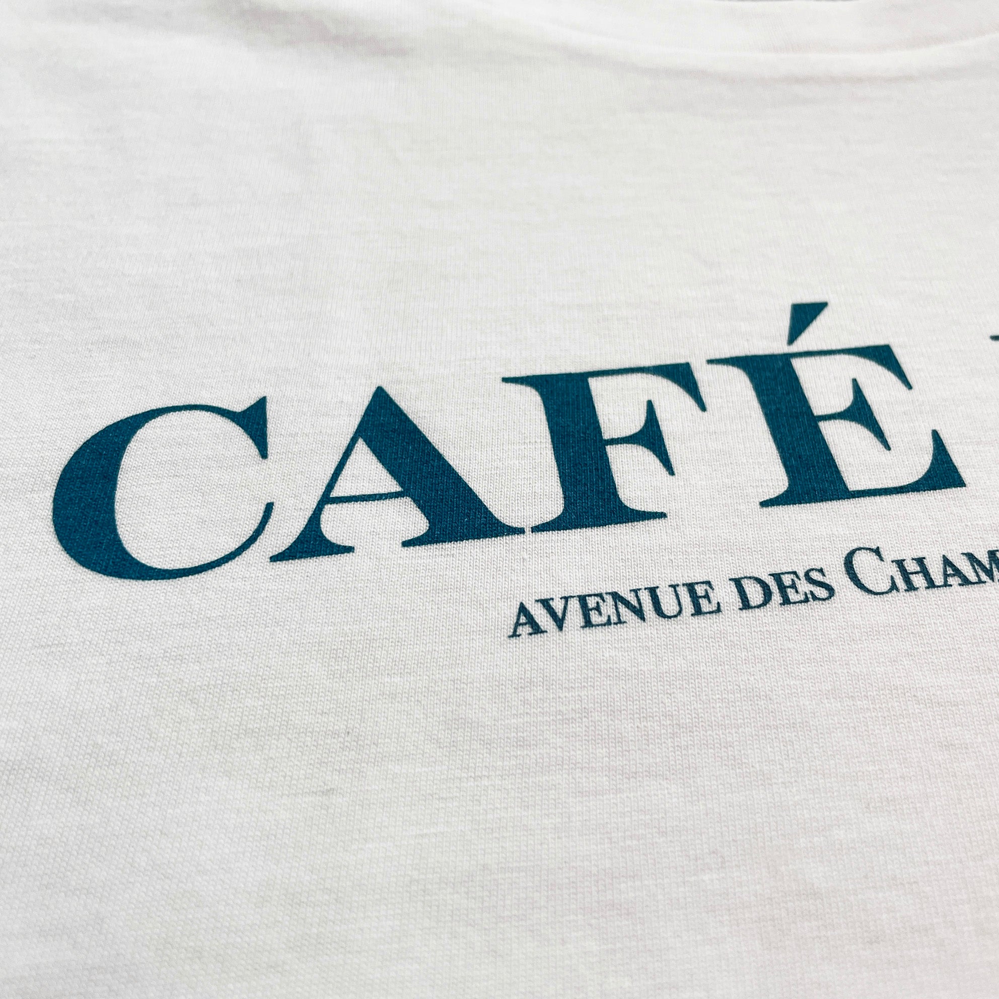 Café Bleu White T-shirt