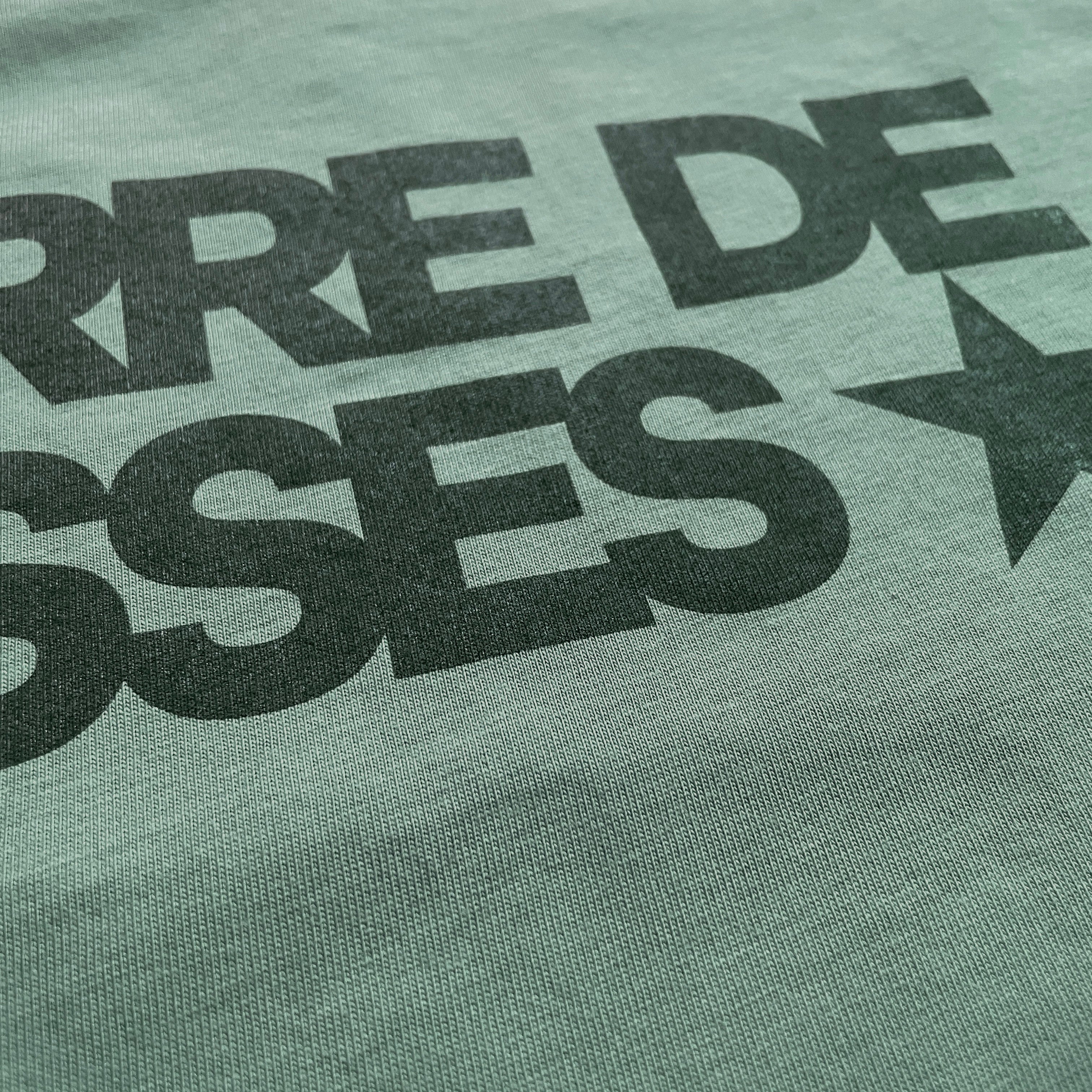 Guerre des Classes Green T-shirt