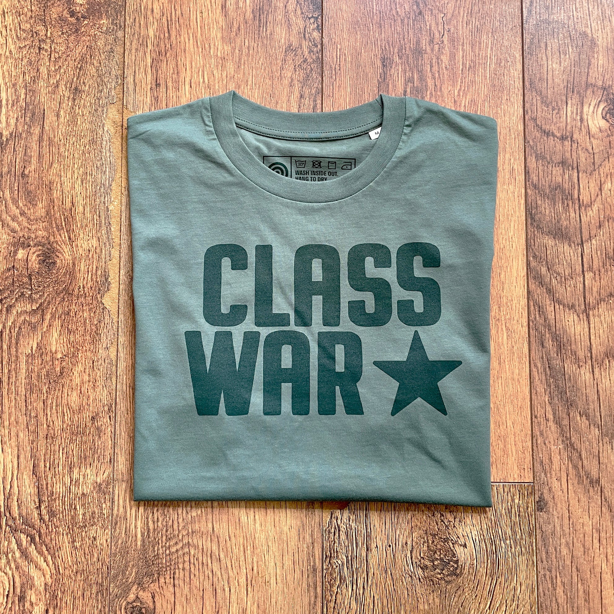 Class War Green T-shirt