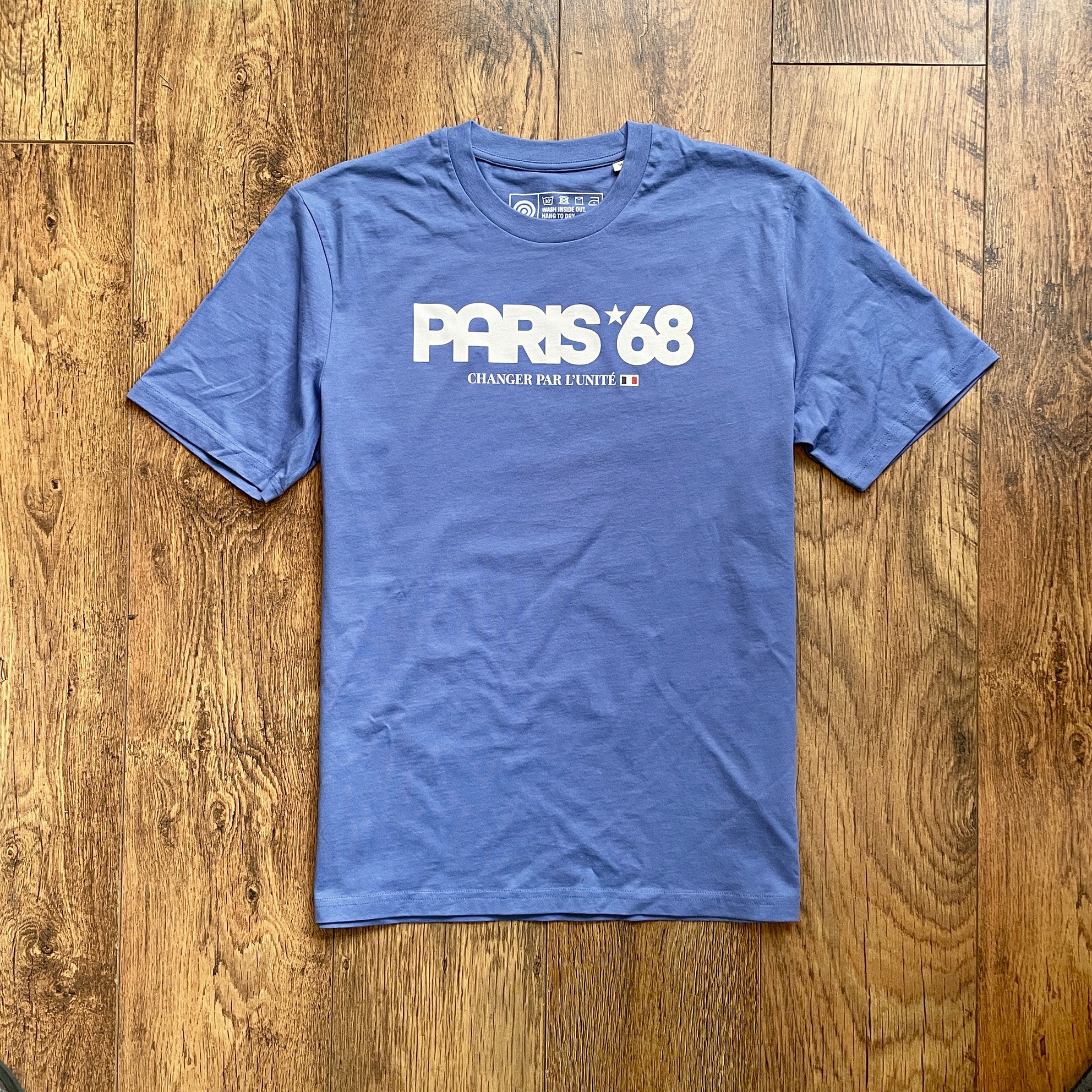 Paris 68 Bleu T-shirt