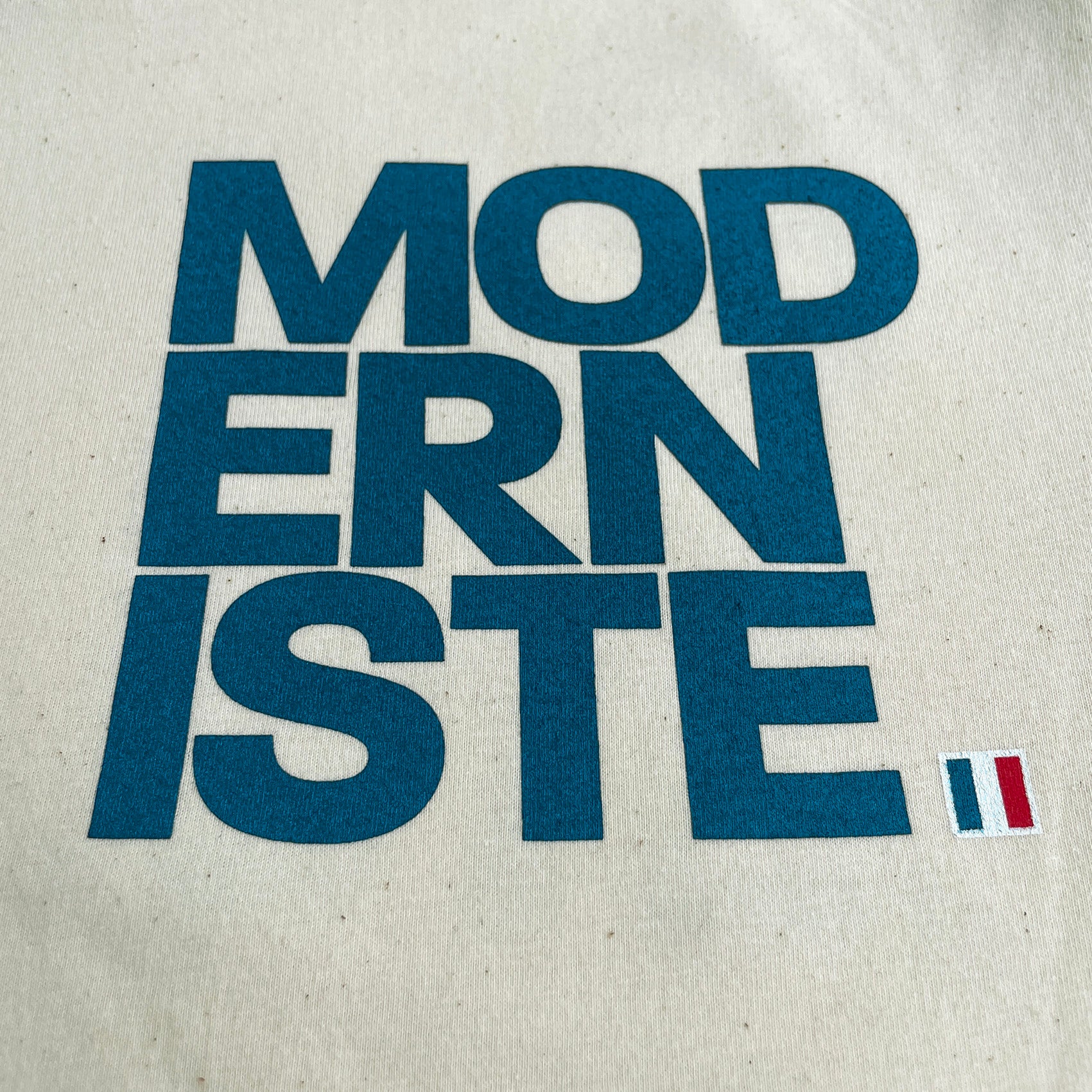 Moderniste Crème T-shirt