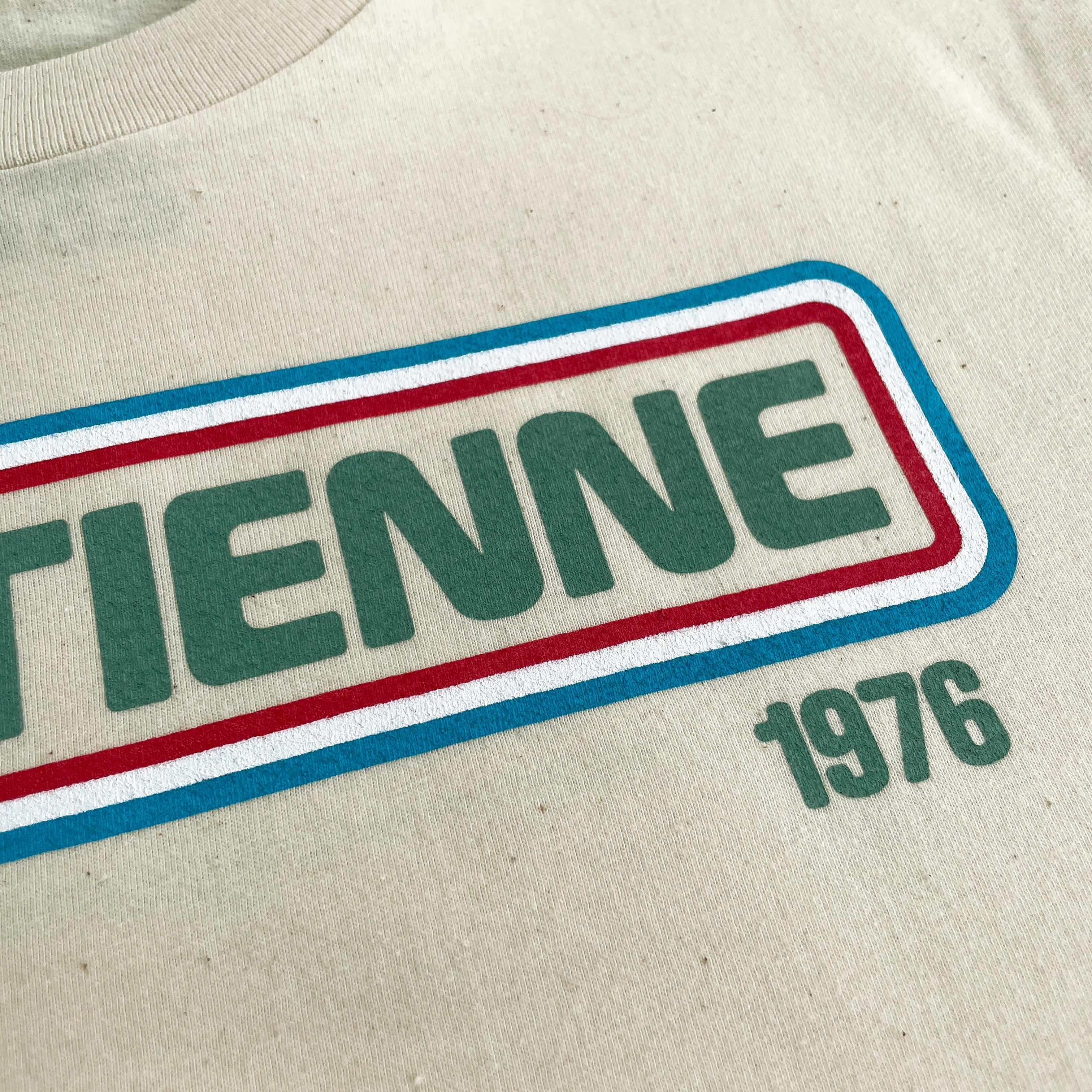 St Etienne 1976 Crème T-shirt