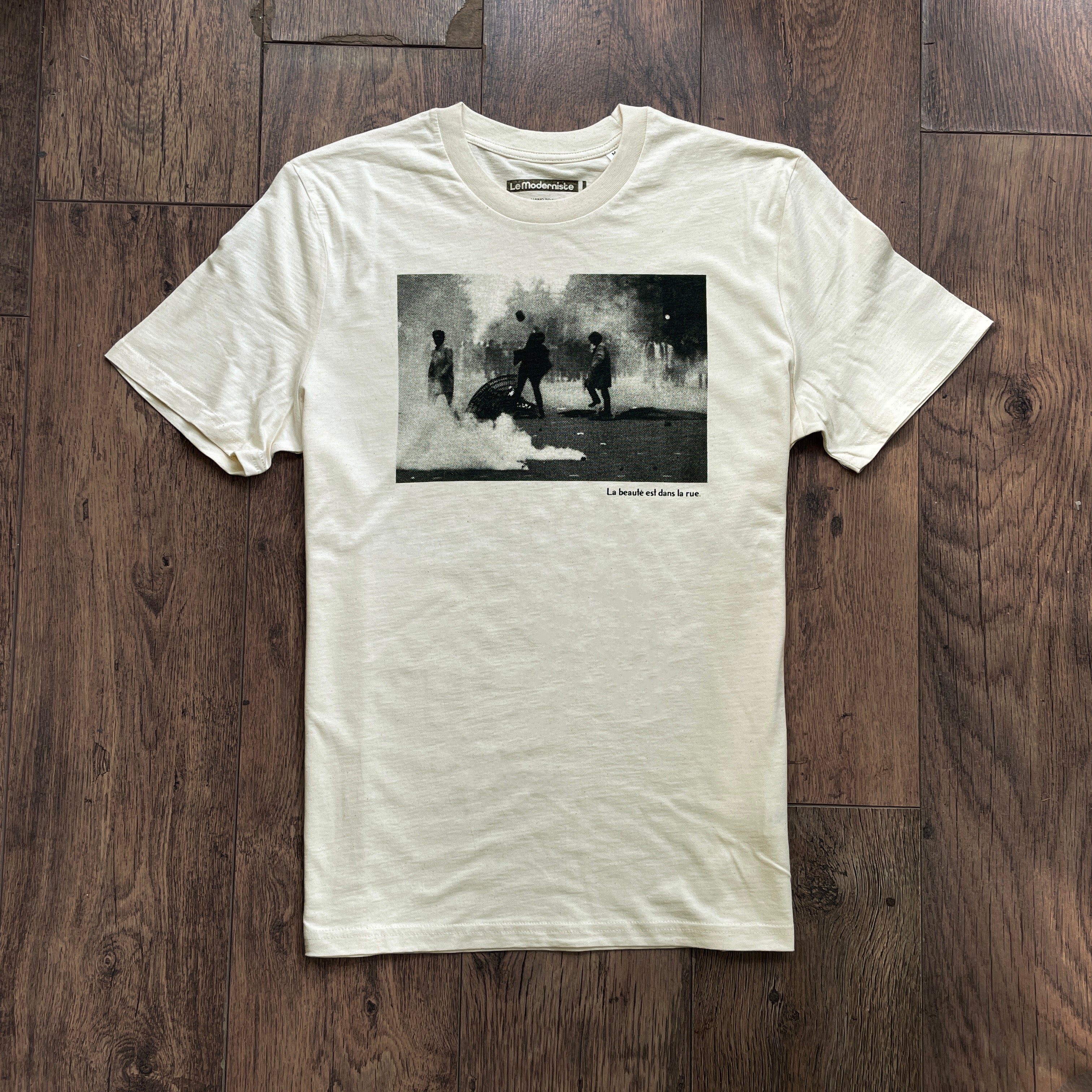 La beauté Paris 1968 mens fashion mod t-shirt