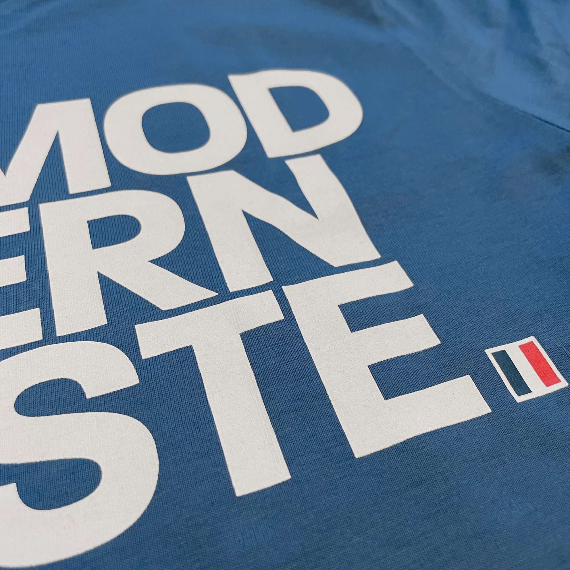 Moderniste Bleu T-shirt