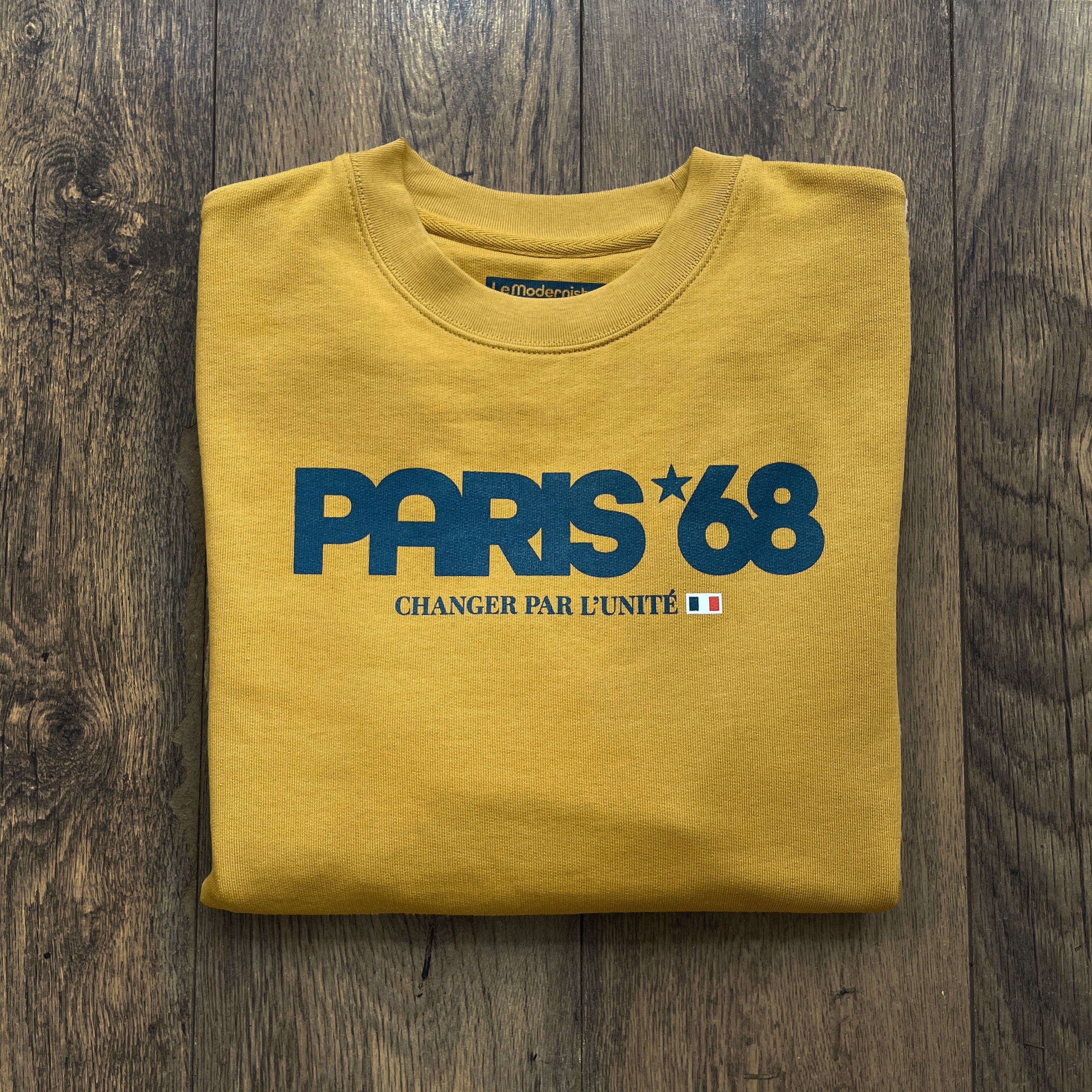 Paris 68 Ochre Sweatshirt
