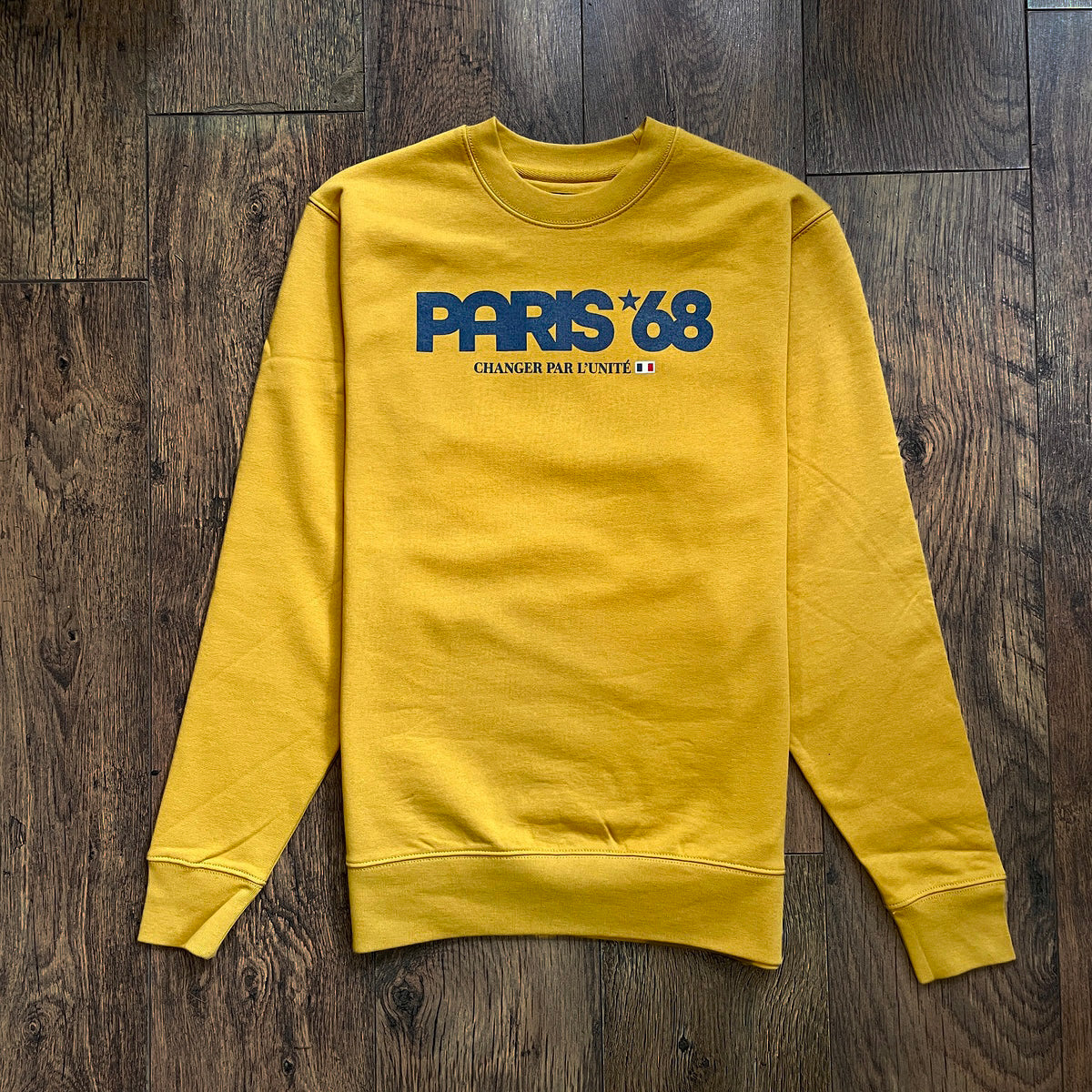 Paris 1968 men's fashion sweatshirt