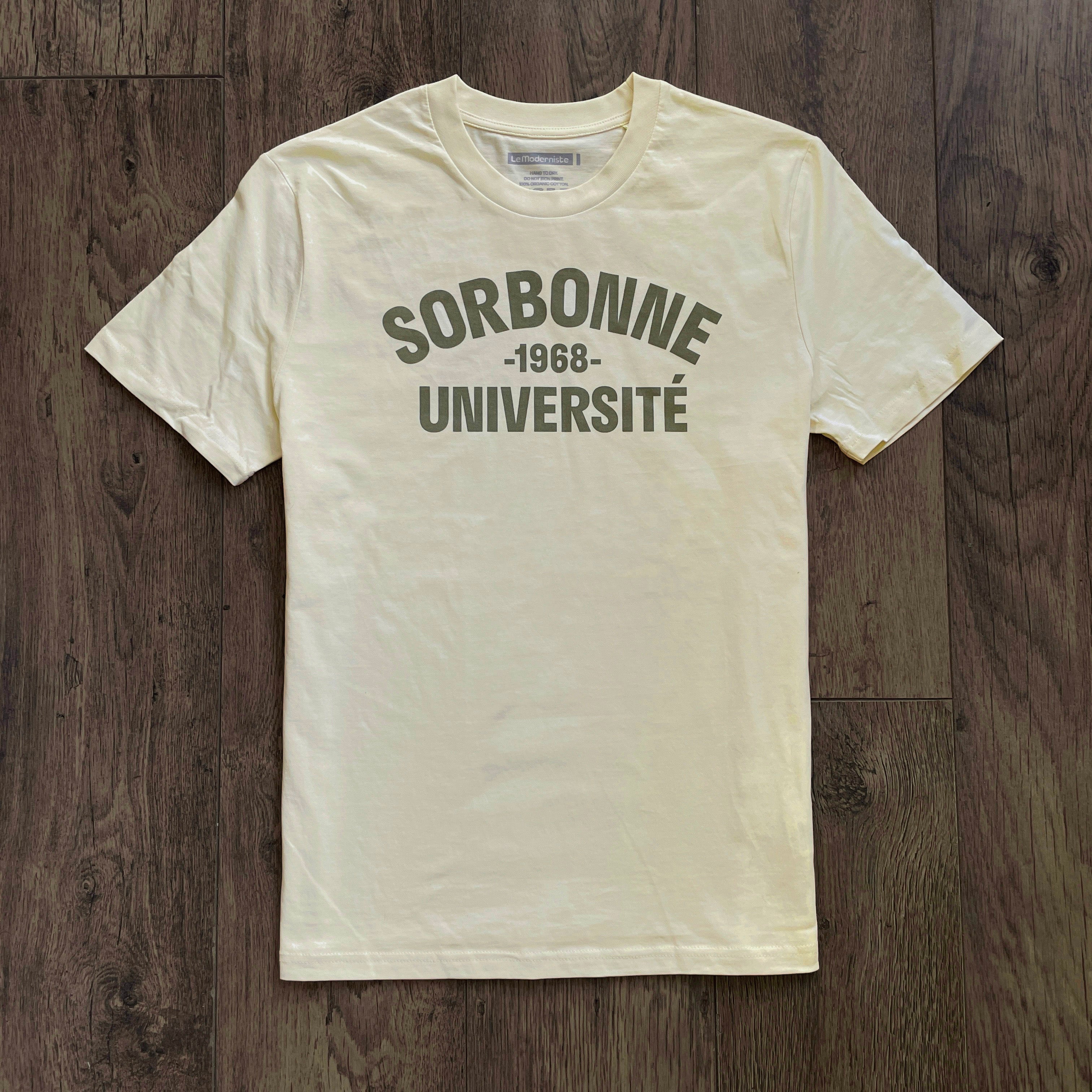 Sorbonne Université 1968 Creme T-shirt