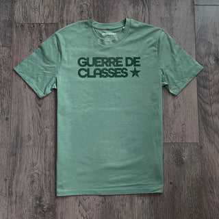 Guerre des Classes Green T-shirt