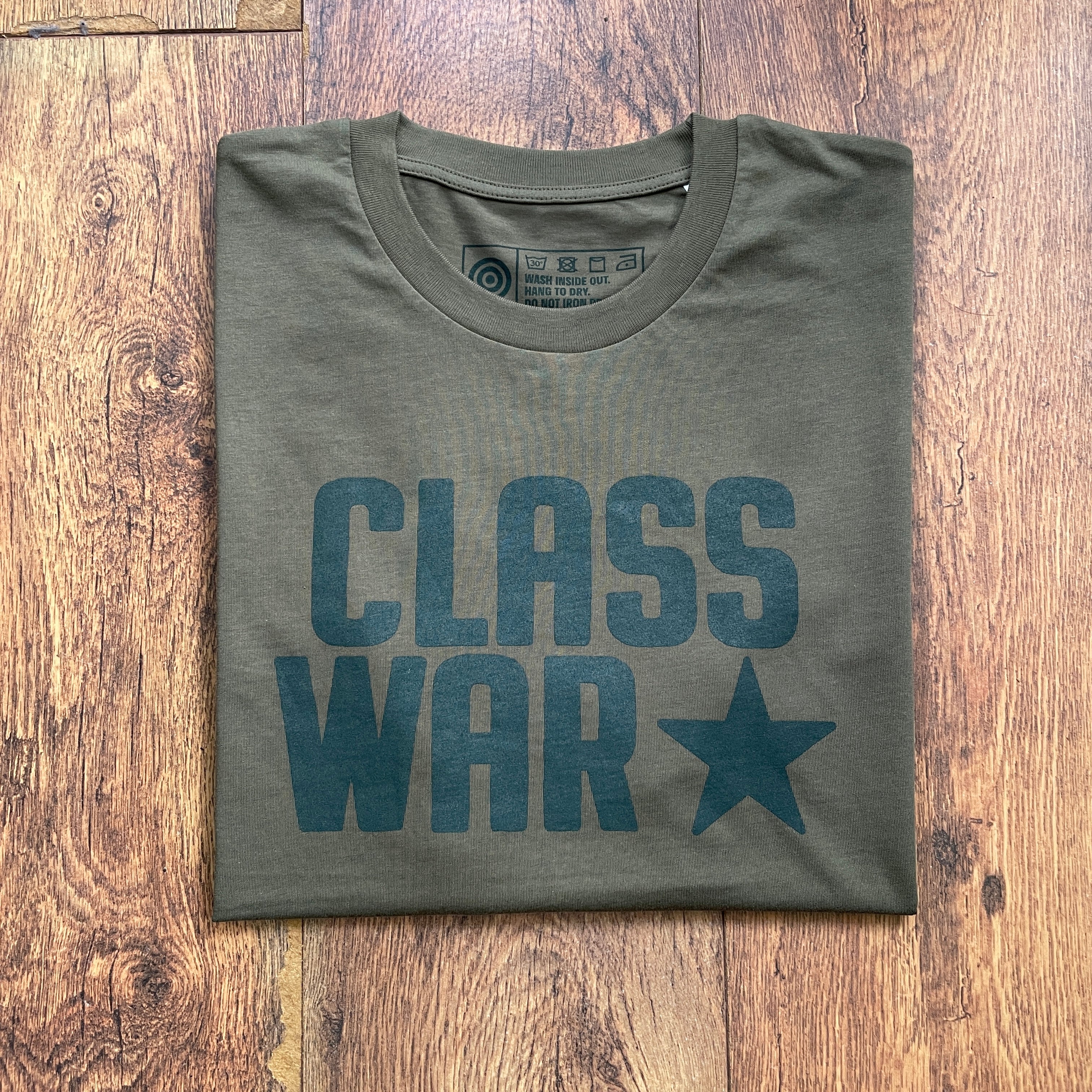 Class War Khaki T-shirt