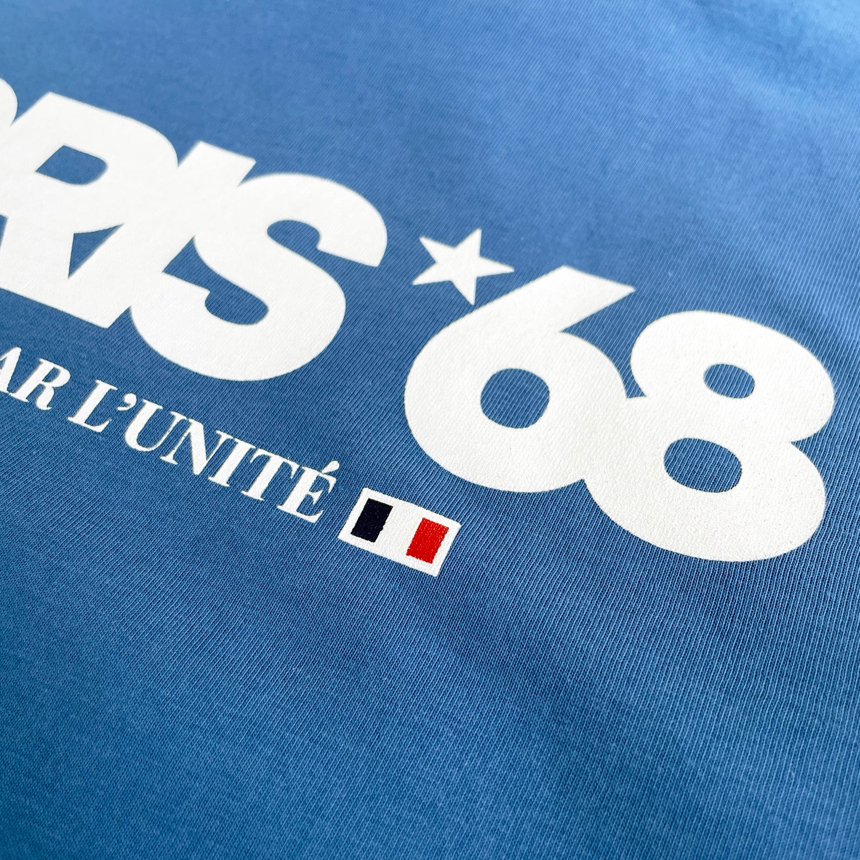Maglietta blu Paris 68