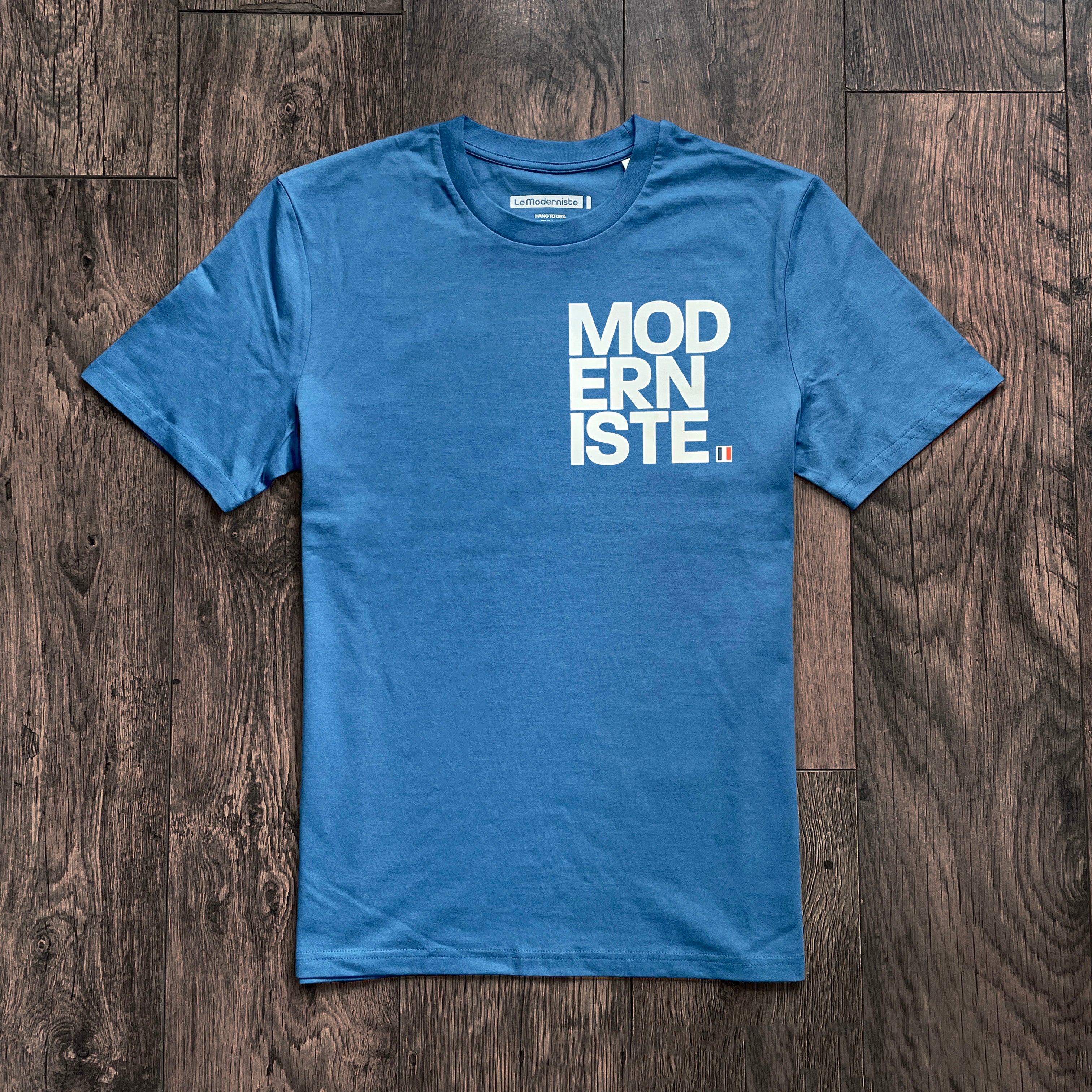 Moderniste Bleu T-shirt