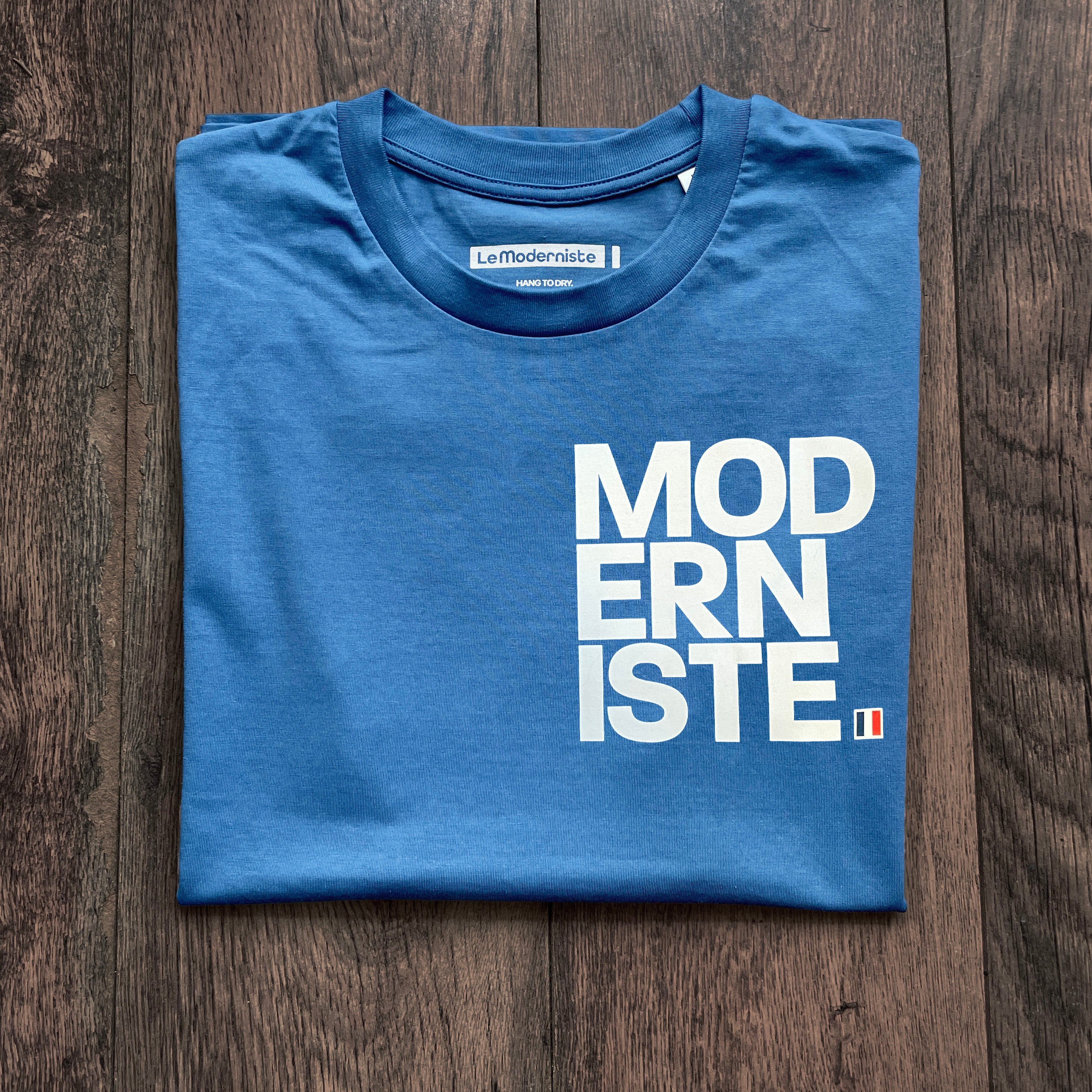 Moderniste Bleu T-shirt