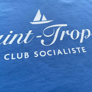Saint-Tropez Socialiste Blue T-shirt