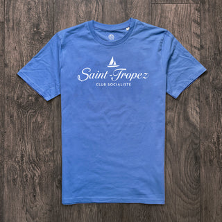 Saint-Tropez Socialiste Blue T-shirt