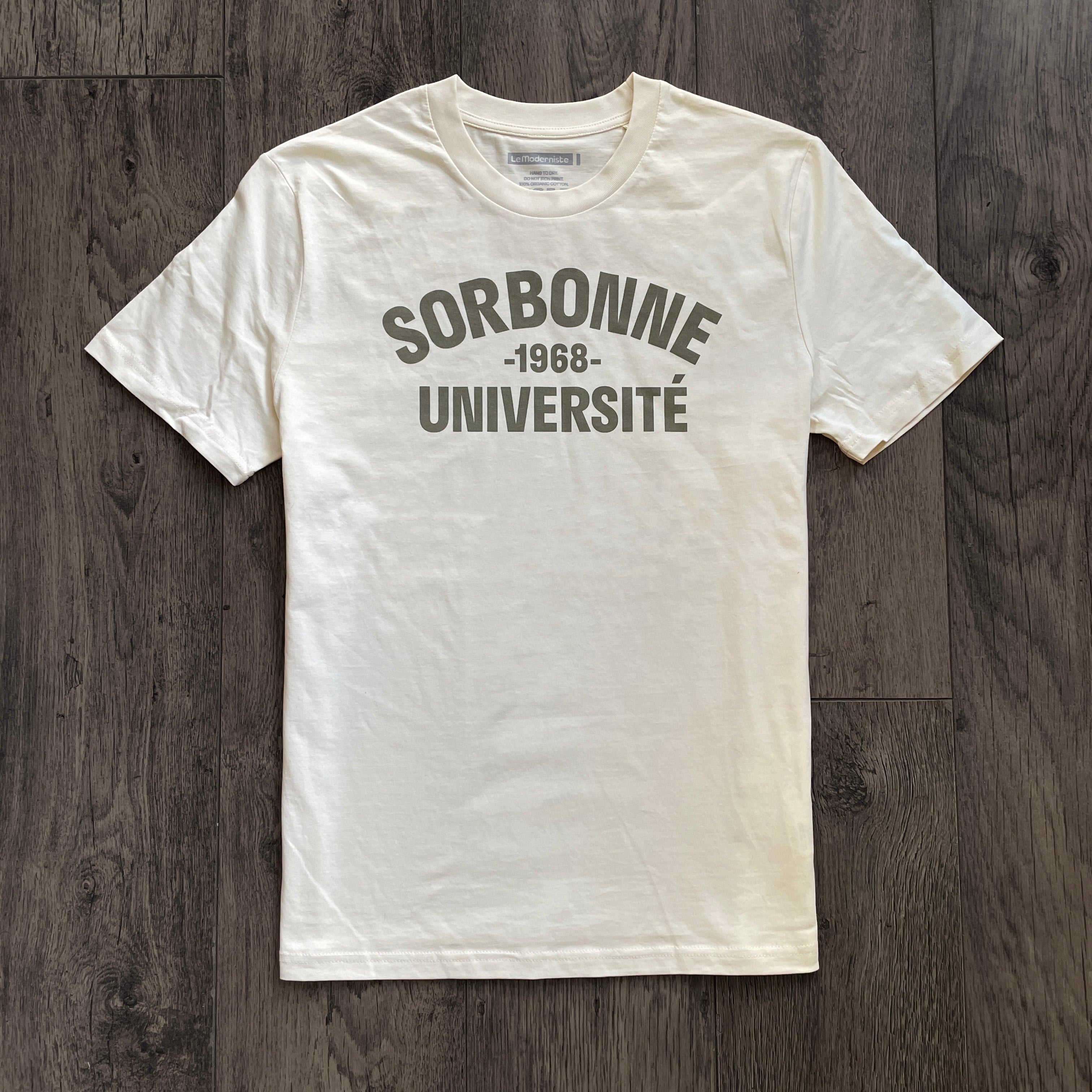 Sorbonne Université 1968 Creme T-shirt