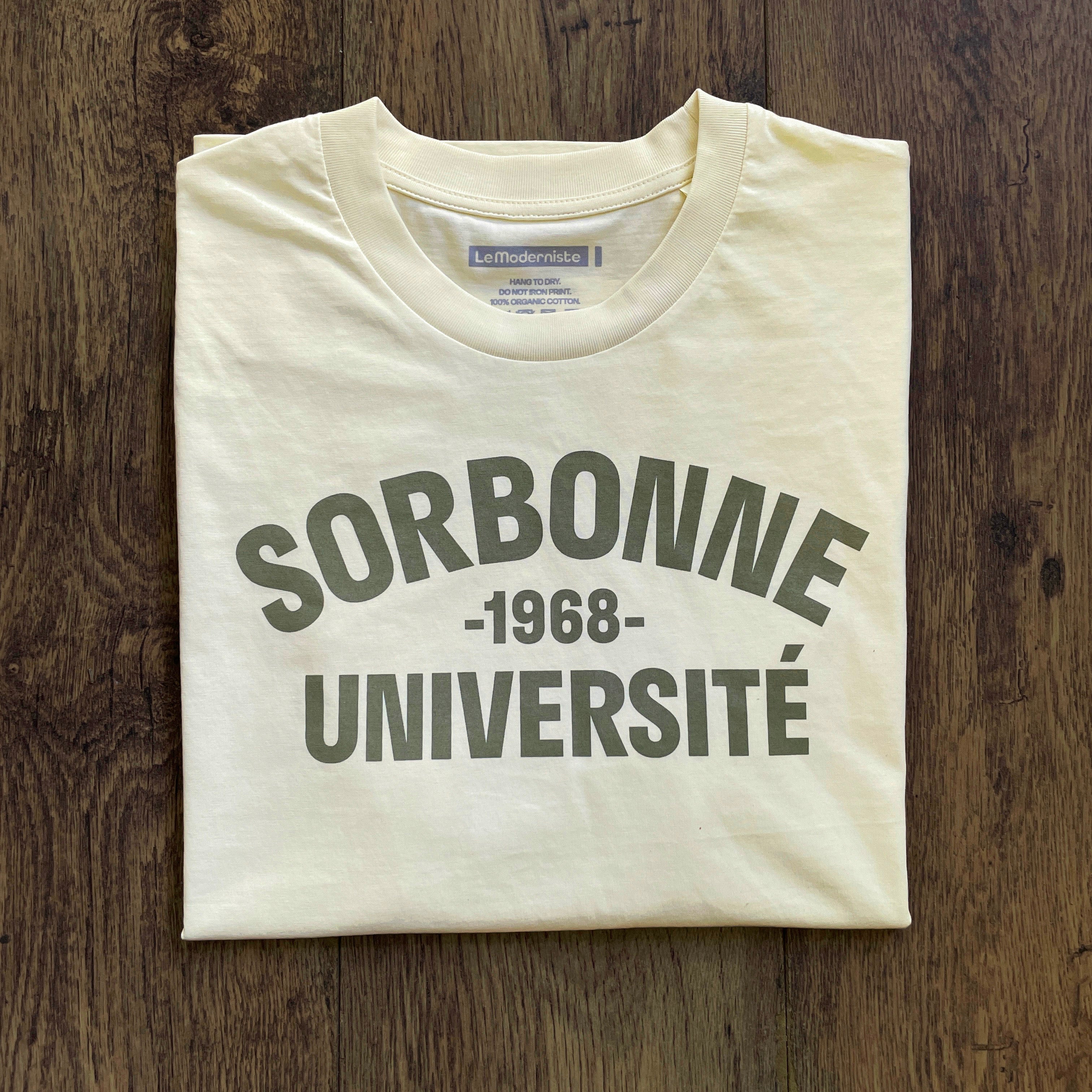 Sorbonne Université 1968 Creme T-shirt
